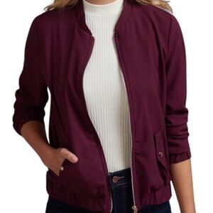5 for $25 // Dynamite burgundy bomber jacket medium